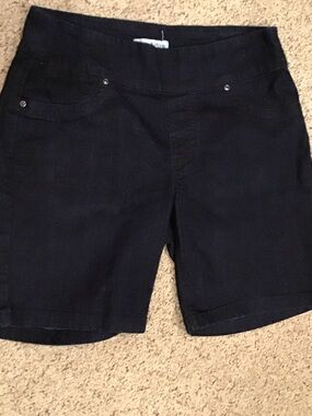 Purple & More Dark Denim Shorts